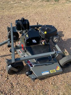 Swisher 60in pull behind mower