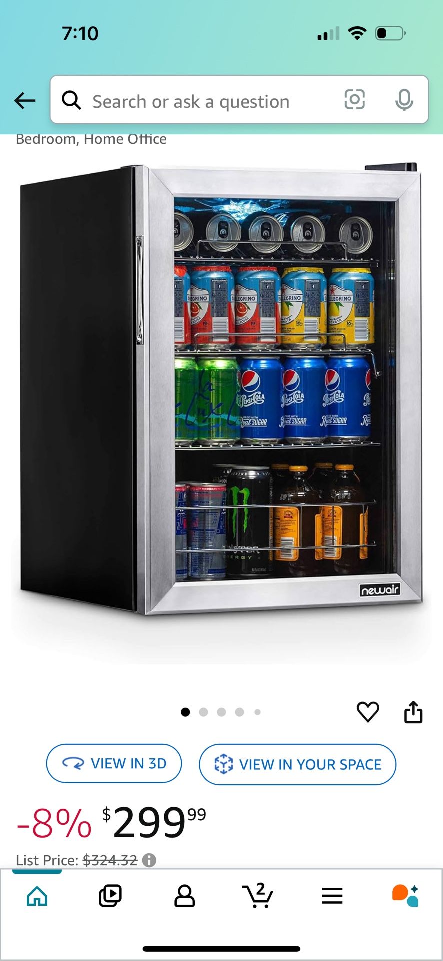 New Air Mini Fridge