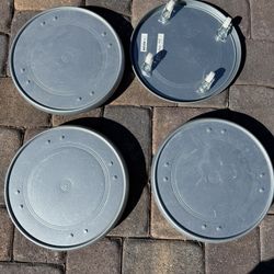 Plant stand on wheels, indoor/outdoor galvanized,