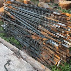 T Post For Fence Or Tie Trees 6 Foot I Have 300 More That 300 4 Dollars Each For Sale