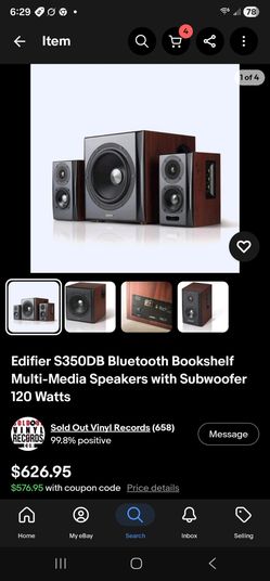Edifier S350DB 2.1 speaker