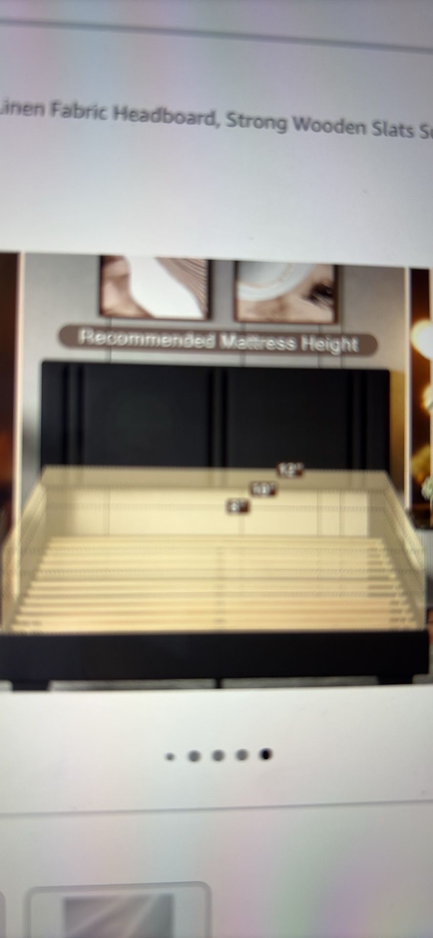 Full Size Bed frame (new)