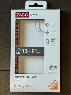 Zagg iPhone 14 Pro Max Crystal Palace Clear Case