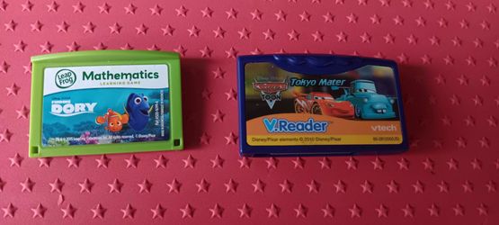 Disney Pixar Finding Dory Learning Game LeapFrog & VTech V.Reader game cartridges