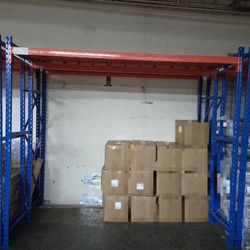 Industrial heavy-duty storage racks, rack dimensions are in picture 2