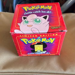 Burger King Pokemon 23kt Gold Card Promo Jigglypuff