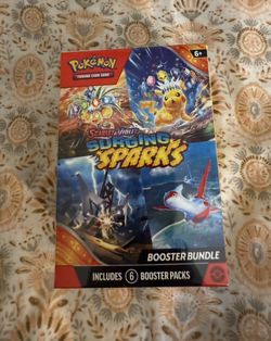 Pokémon Training Card Game, Scarlet & Violet Surgoing Spark’s Booster Bundle-3 Available
