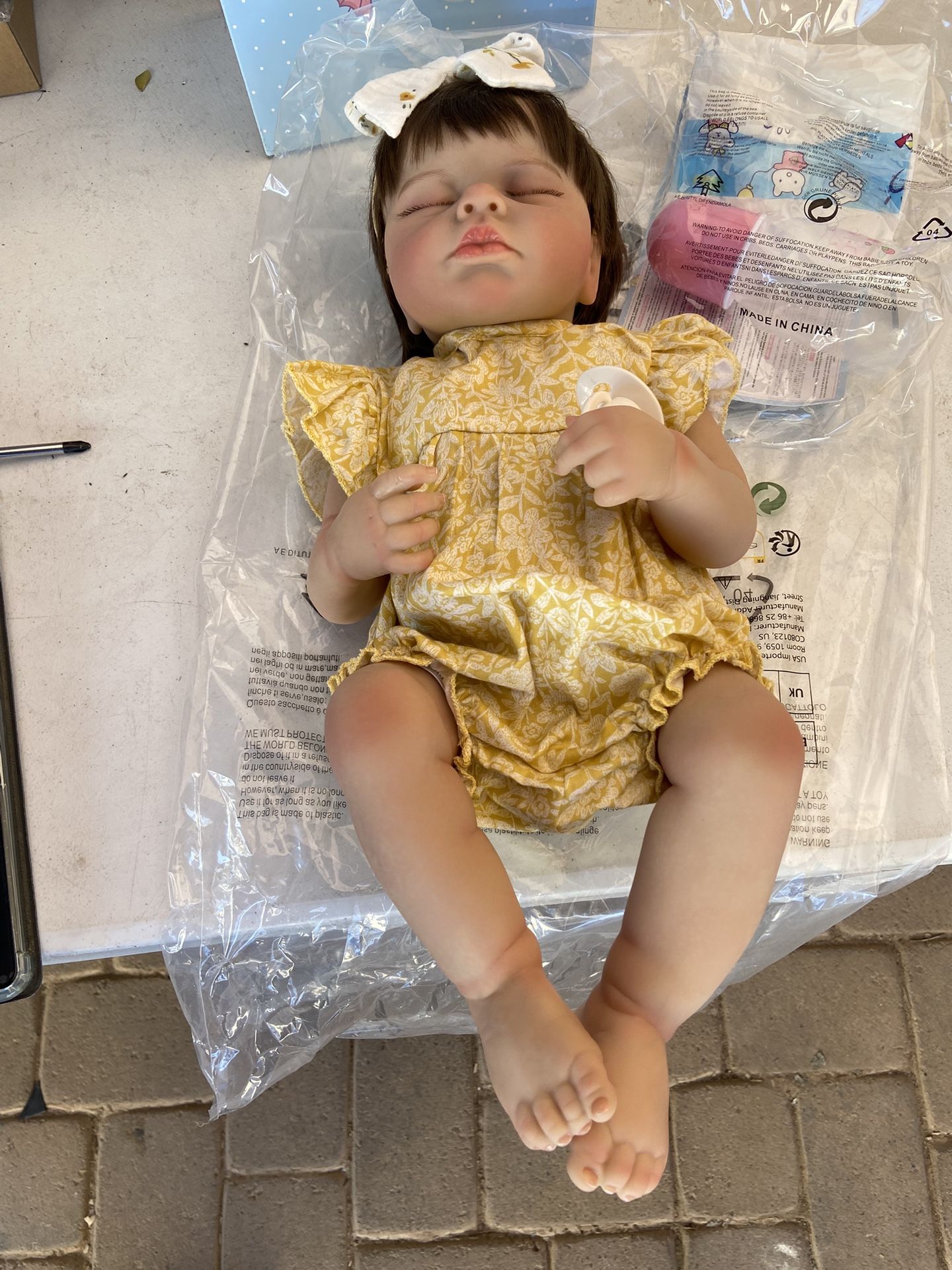 Reborn Baby Girl Doll 20 Inch