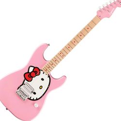 fender Hello Kitty Guitar 