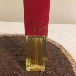 Vintage Jovan Tropical Iris Cologne Spray 1.5oz Very Full 