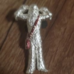 Disney Parks Platinum 100 Years Of Wonder 100th Star Wars Chewbacca Pin