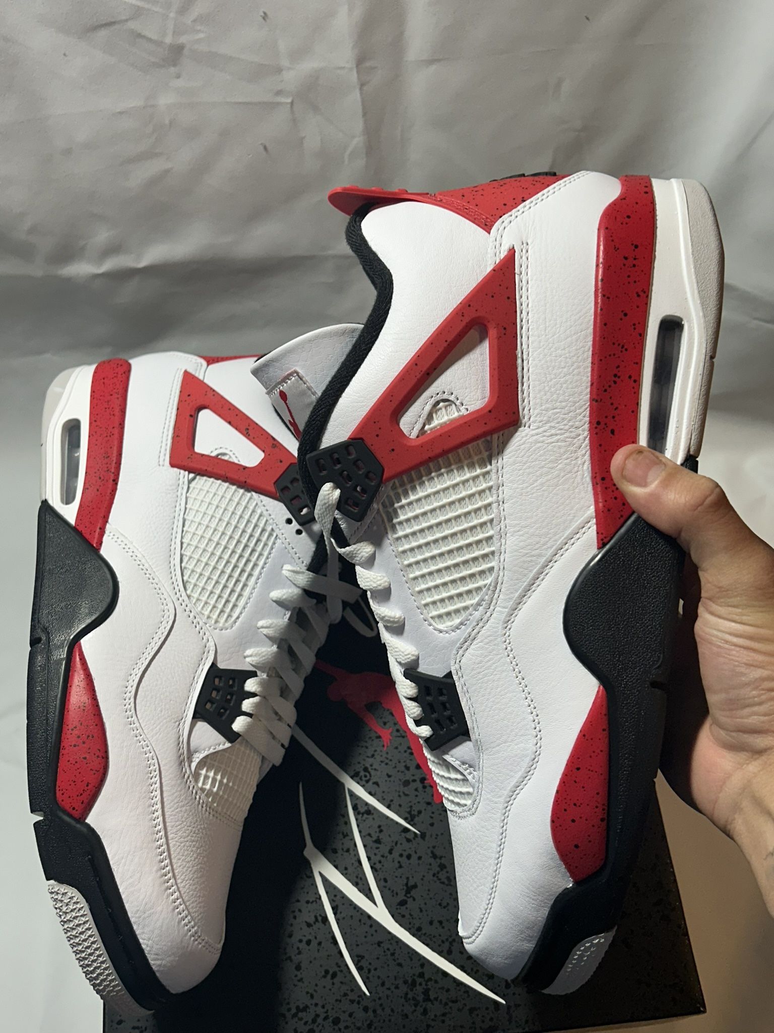 Jordan 4 ‘Red Cement’ Size 13 Brand New