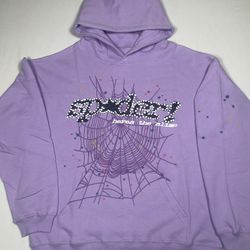 Sp5der Hoodie Açaí Large 