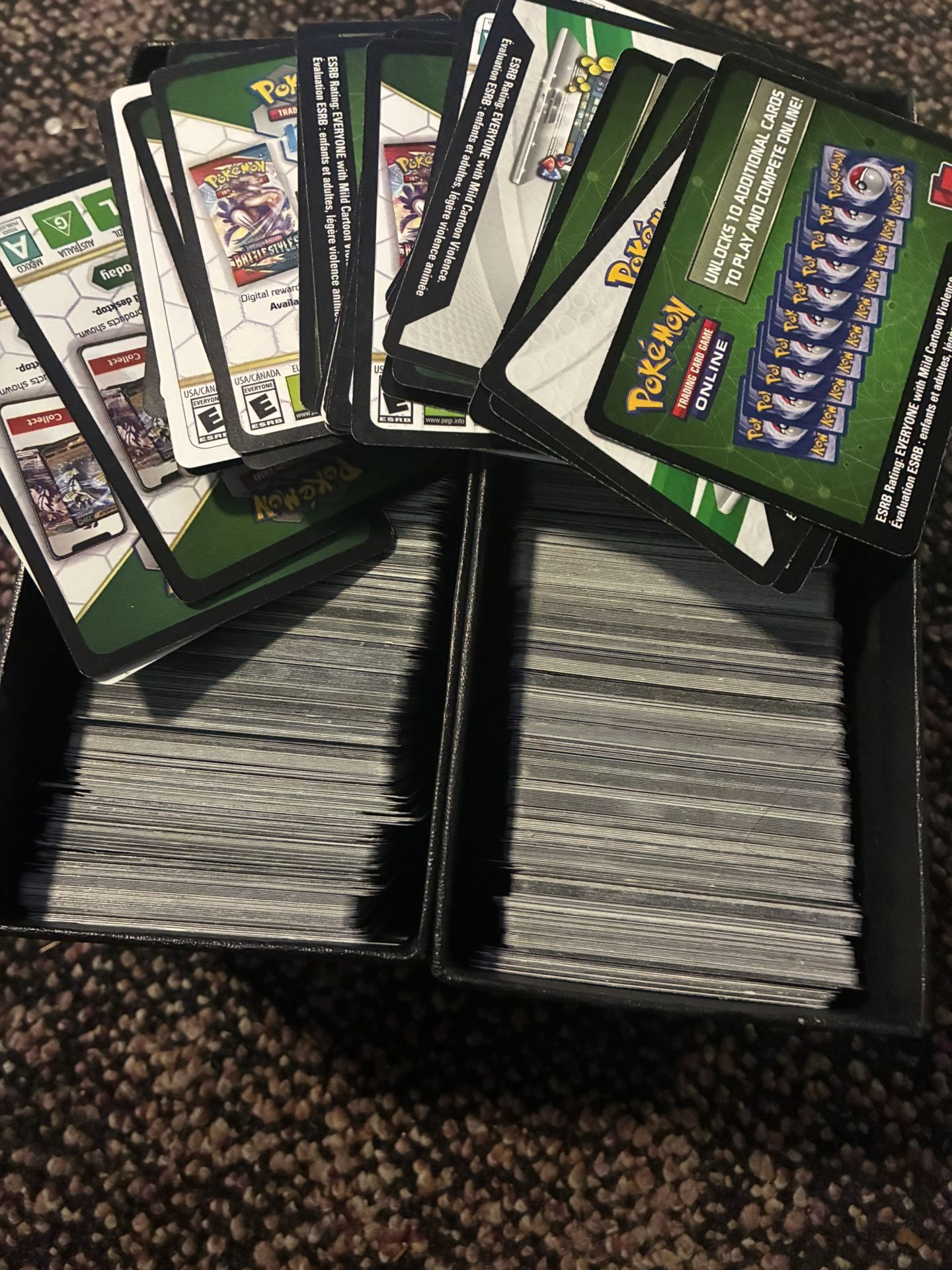 Pokémon Code Cards (1000+)