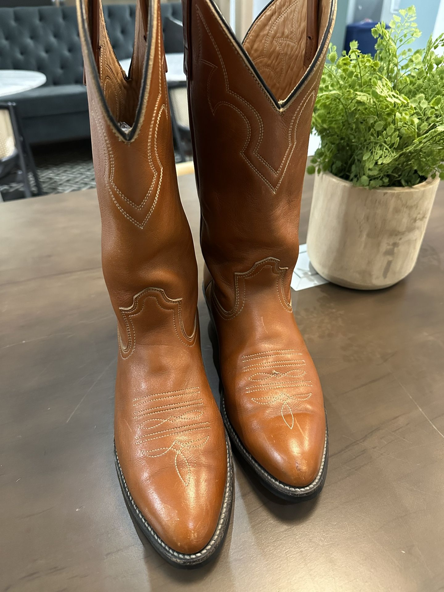 10.5D - Cowboy Boots - Red Wing Shoes - Oil Proof Chemigum