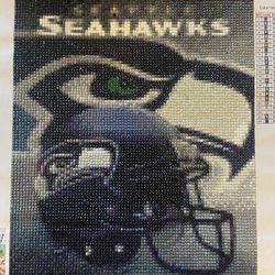 Seahawk Diamond Art
