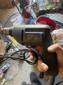 Black And Decker Drill Ryobi Dewalt Milwaukee Rigid Makita