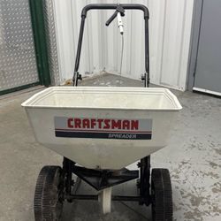 Craftsman XL Push broadcast Spreader With Application Multi dial Trigger 