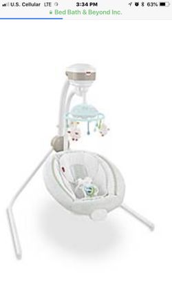 Comfy cloud cradle and swing