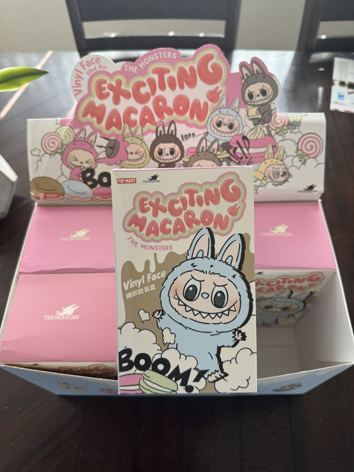 Labubu Have A Seat & Exciting Macarons