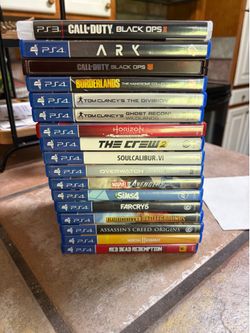 16Ps4GamesOnePs3game