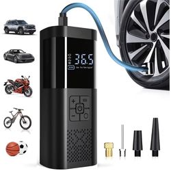 Heavy Duty Rechargeable Air Pump Bikes E-bikes Motorcycles Cars Light Trucks New