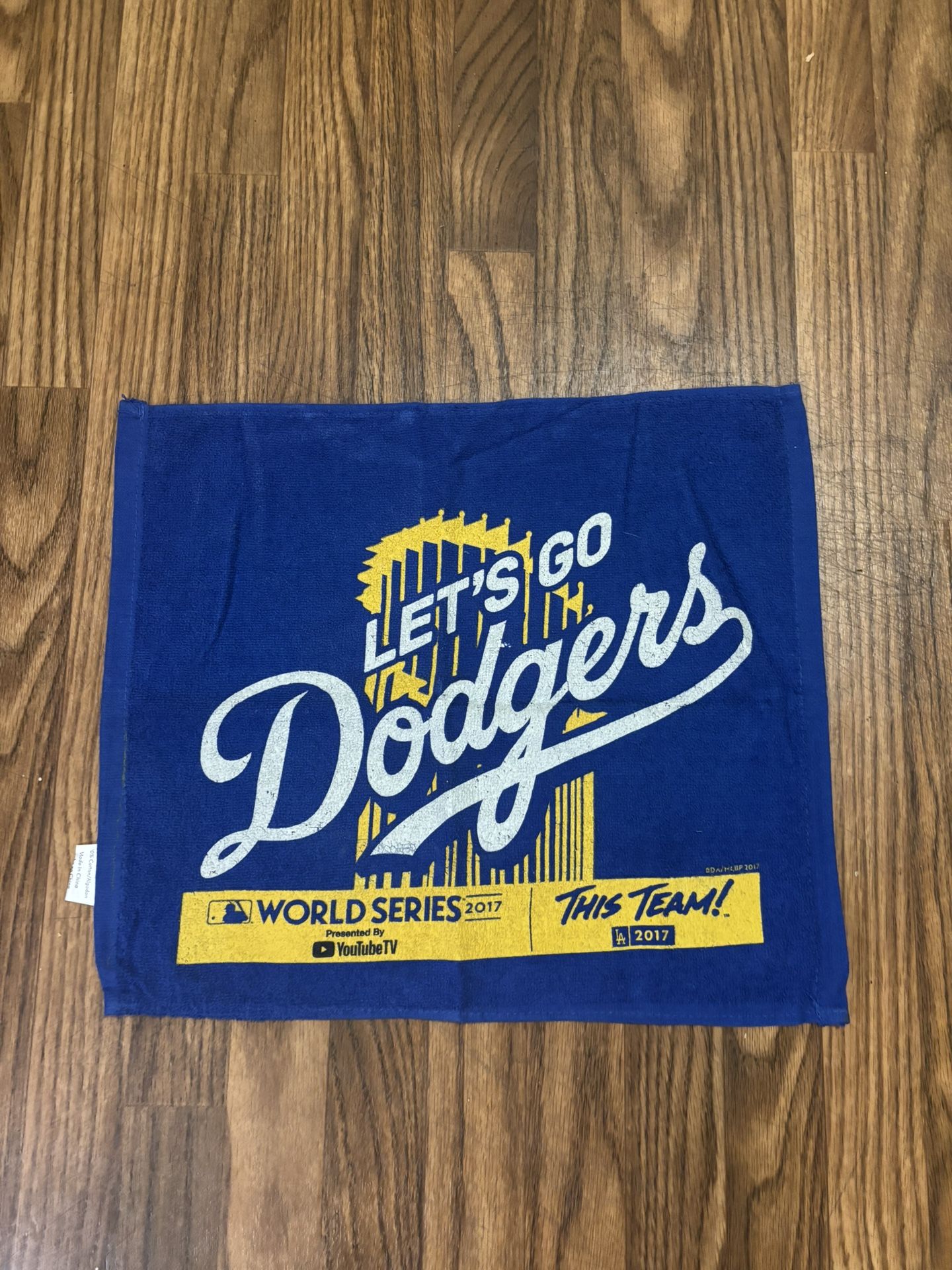 Los Angeles Dodgers 2017 World Series Rally Towel