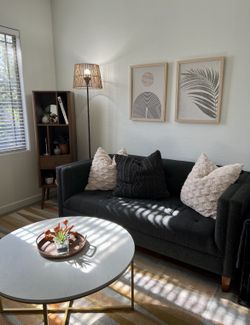 Gray Loveseat