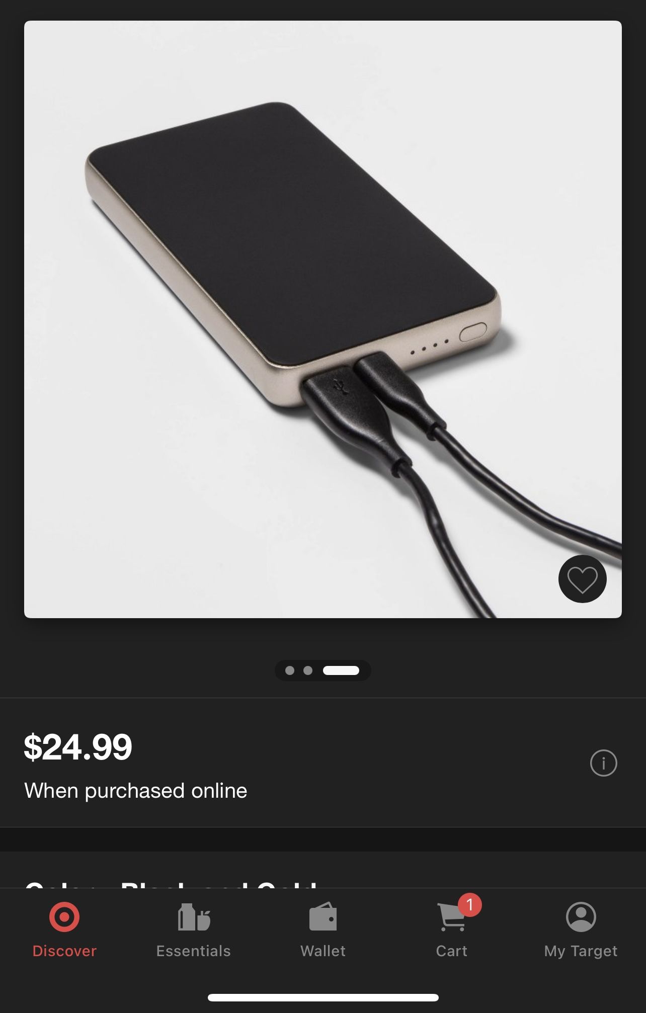 Heyday 10000mah Power bank 