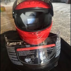 Red 1Storm Motorcycle Helmet 