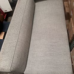 Modern Gray Sofa – 64” Wide