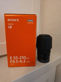 Sony E 55-210mm F4.5-6.3