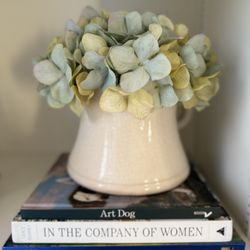 Pottery Barn Faux Hydrangea Floral Arrangement