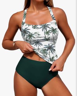NWT ZAFUL Women's Medium Tankini Swimsuit