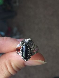 Sterling silver ring Native American
