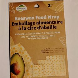 New box Beeswax Food Wrap eco smart storage