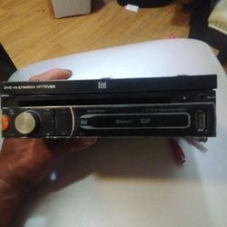 Dual DVD Cd Bluetooth  Car Deck