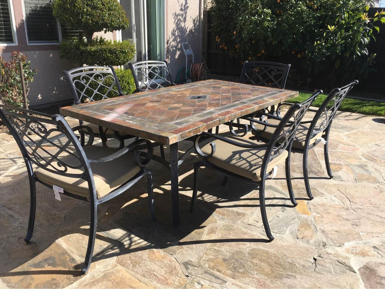 Backyard Furniture ( Including Pillows)