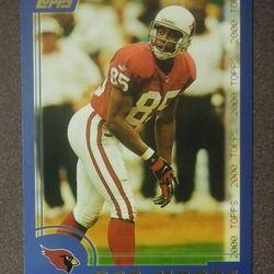 2000 Topps Rob Moore Arizona Cardinals Wide Receiver #132 Football Card Vintage Collectible Sports NFL