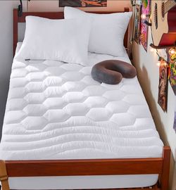 Bedsure Twin XL Mattress Pad, Mattress Topper with 8-21 Inches Deep Pocket
Good Housekeeping Seal, for College Dorm Room Essentials, Extra Long Twin Q