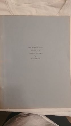 The Twilight Zone script "walking distance" by Rod Sterling