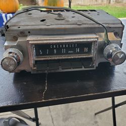 1966 Chevy Impala,  Caprice Radio 