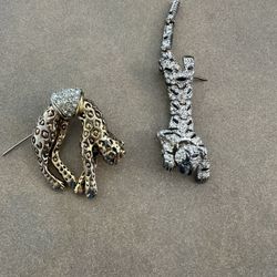 Jaguar Brooches 