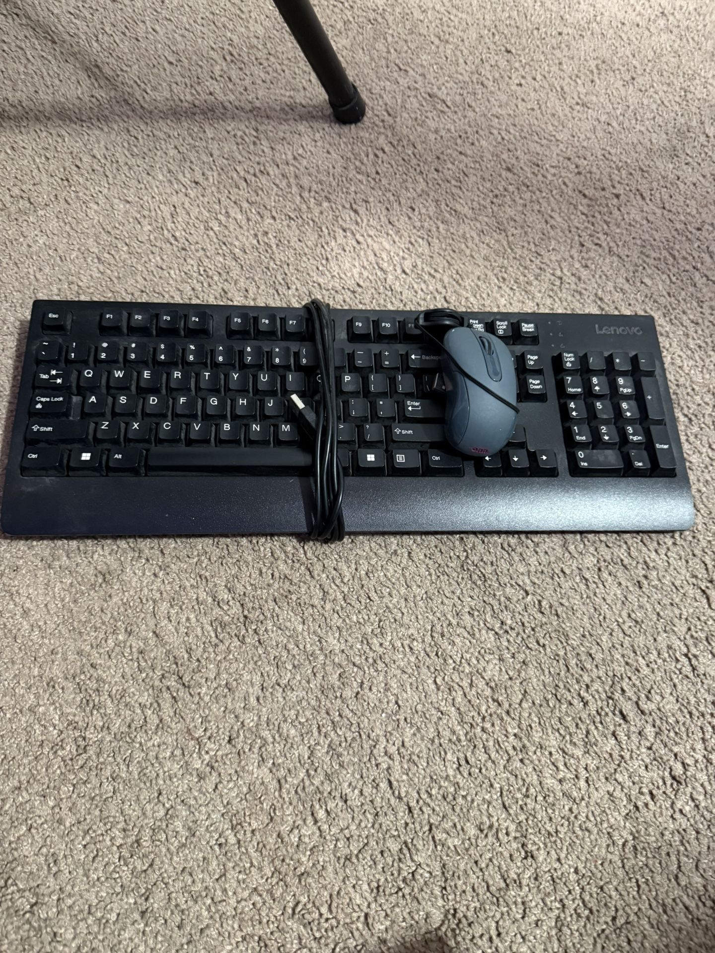 Lenovo Keyboard And Mouse 