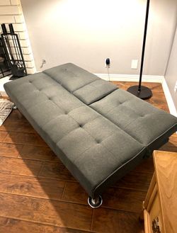 Small couch, folds down to bed