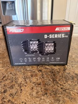 RIGID D-SERIES LED LIGHTS