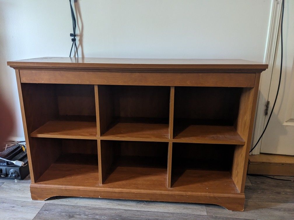 Wood TV Stand 