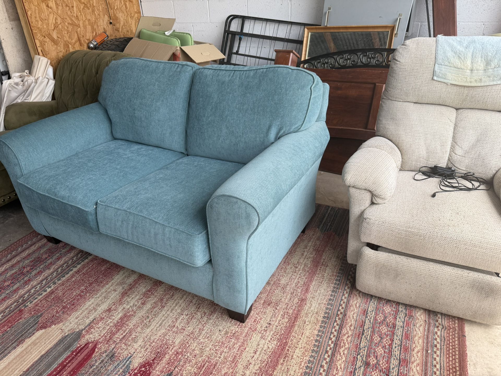 Loveseat Green