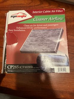 EPAuto CP285 (CF10285) Premium Cabin Air Filter includes Activated Carbon