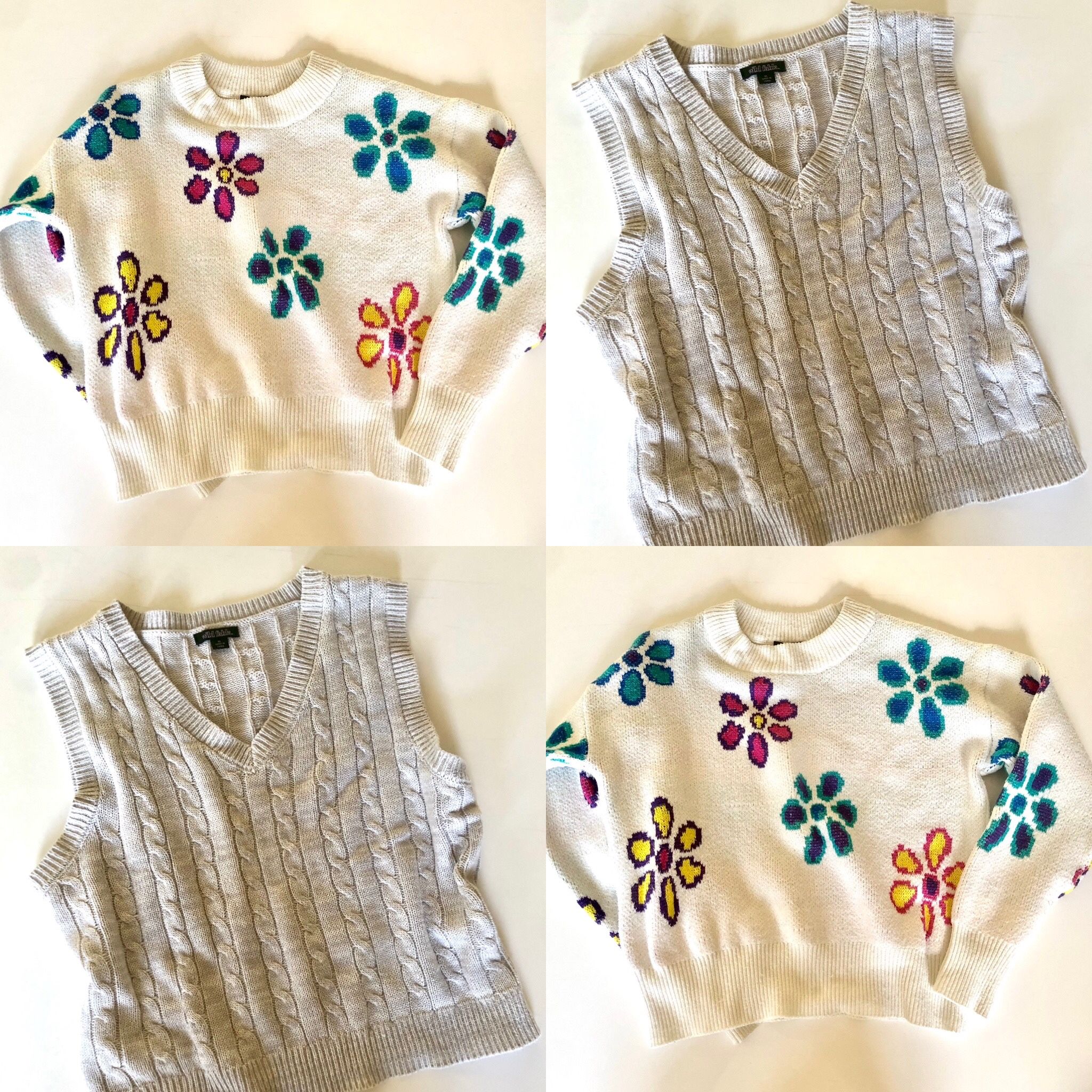 Women’s Wild Fable Sweater and Sweater Vest • M 